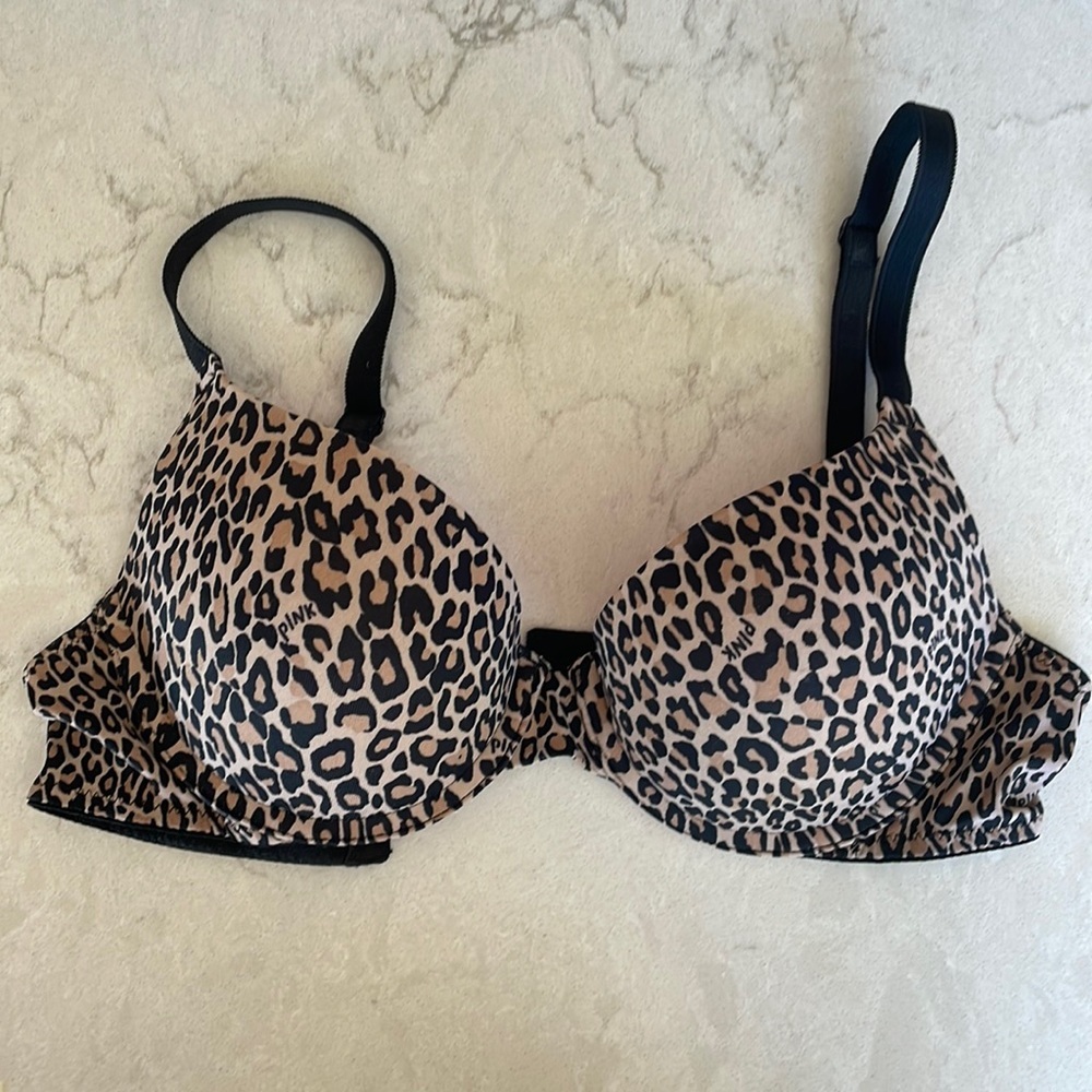 Victoria’s Secret Pink Leopard Bra